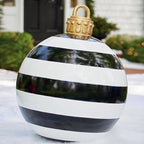 Palla decorativa gonfiabile natalizia da esterno in PVC