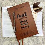 Papà, Voglio Ascoltare la Tua Storia | Edizione Heritage Libro | Oltre 250 Domande