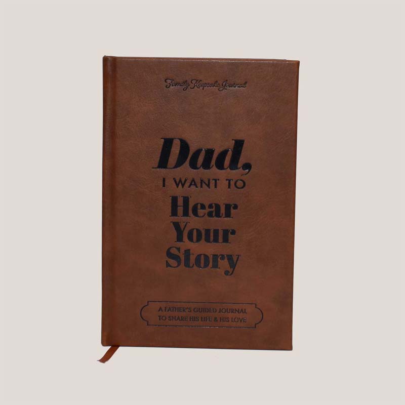 Papà, Voglio Ascoltare la Tua Storia | Edizione Heritage Libro | Oltre 250 Domande