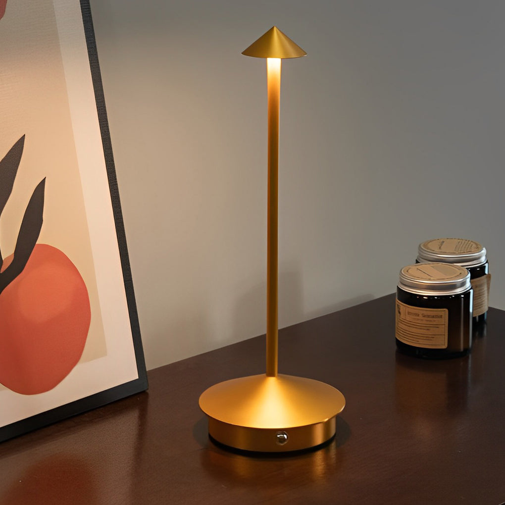 Pina Pro - Elegante Lampada da Tavolo USB Dimmerabile