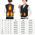 Gilet in cotone riscaldato elettricamente