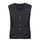Gilet in cotone riscaldato elettricamente
