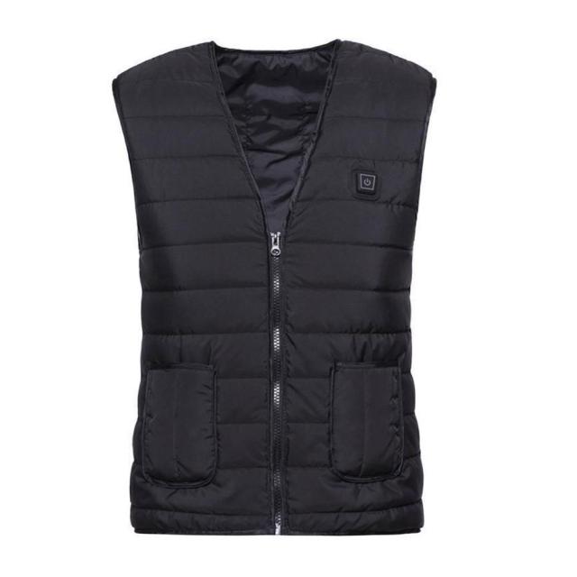 Gilet in cotone riscaldato elettricamente