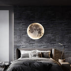 Lampada da soffitto o da parete a LED 3D Luna o Terra (3 stili) 24 cm-80 cm