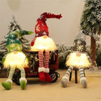 Decorazione luminosa per gnomo natalizio