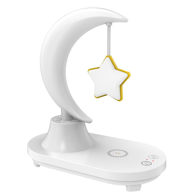 Lampada notturna con ricarica wireless Moon Star