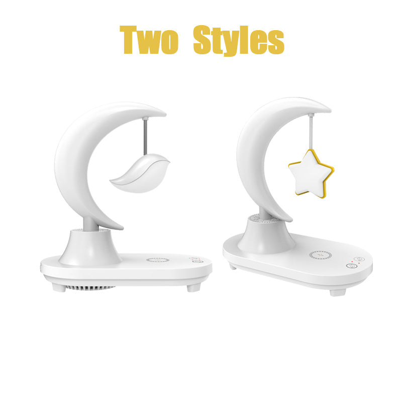 Lampada notturna con ricarica wireless Moon Star