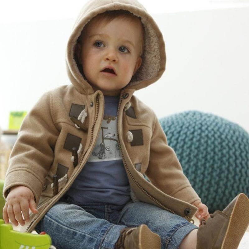 Calda giacca invernale spessa per bambini