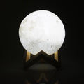 Lampada LED ricaricabile wireless per notte di luna piena a doppio colore