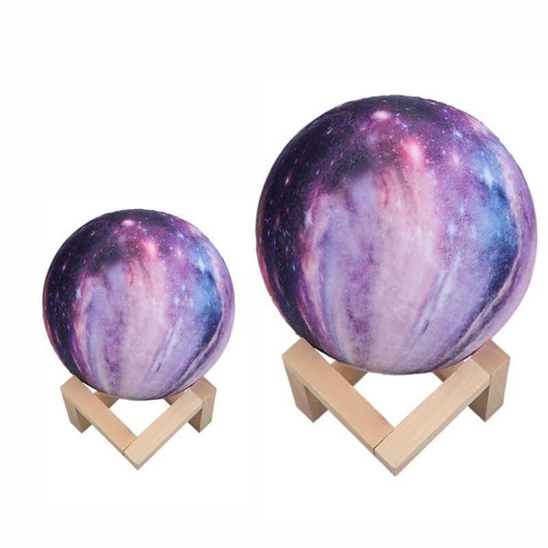 Lampada notturna lunare 3D