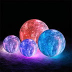Lampada notturna lunare 3D