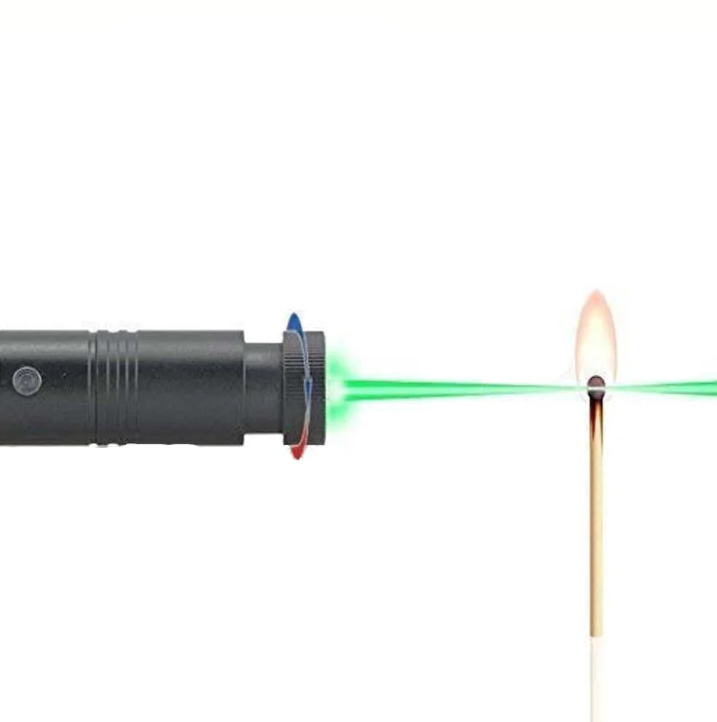 Puntatore laser ad alta potenza con raggio verde e rosso per lunga distanza