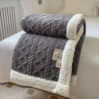 Coperta morbida e confortevole per letto, divano e viaggio
