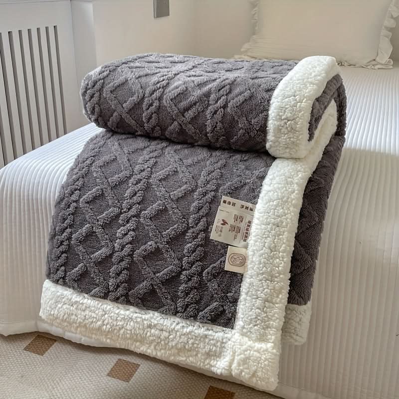 Coperta morbida e confortevole per letto, divano e viaggio
