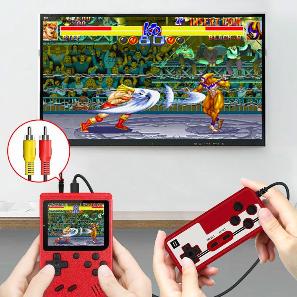 RetroMaster 400X - Console di gioco con 400 giochi classici e collegamento TV