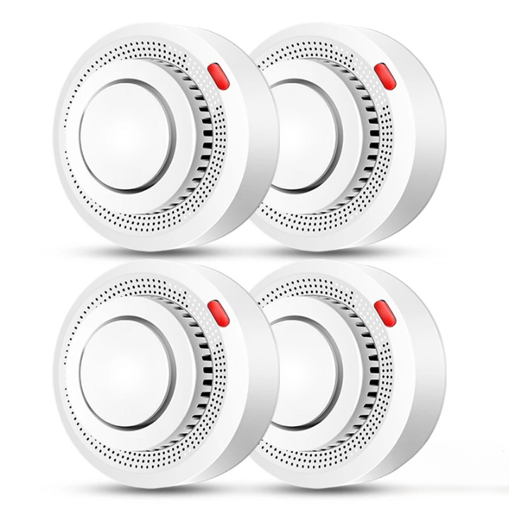 Rilevatore di fumo e calore Smart WiFi con allarme antincendio