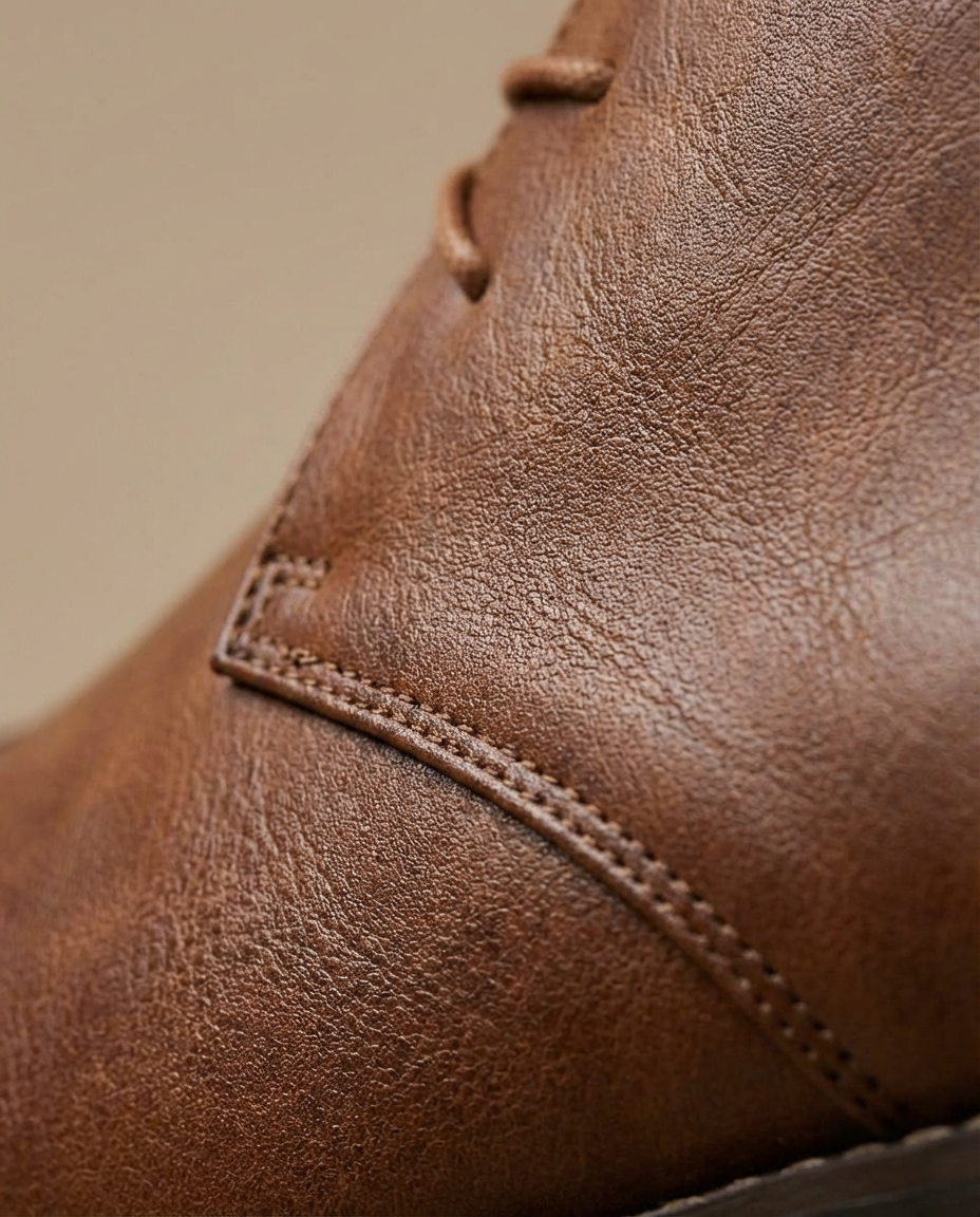 Stivali Chukka in pelle resistente da uomo