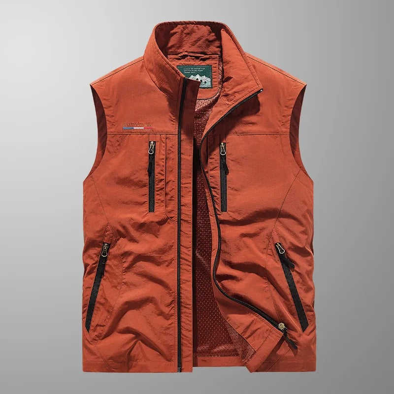 Ryan | Gilet Outdoor da Uomo con Zip Intera