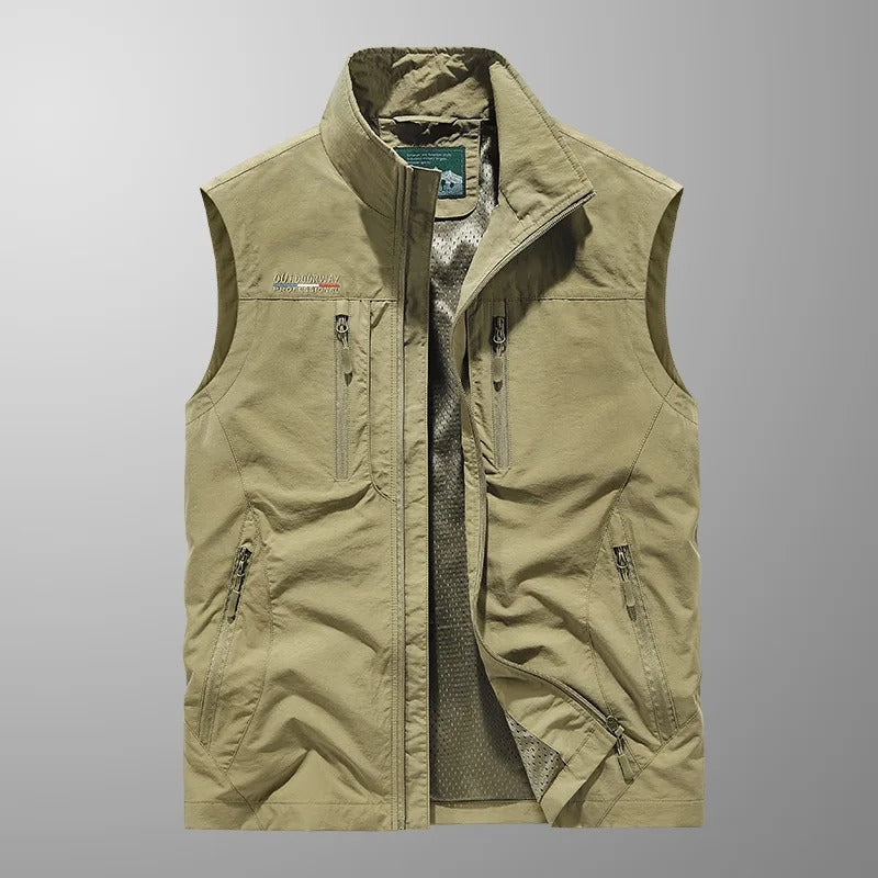 Ryan | Gilet Outdoor da Uomo con Zip Intera