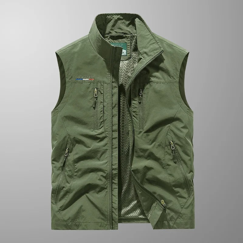 Ryan | Gilet Outdoor da Uomo con Zip Intera