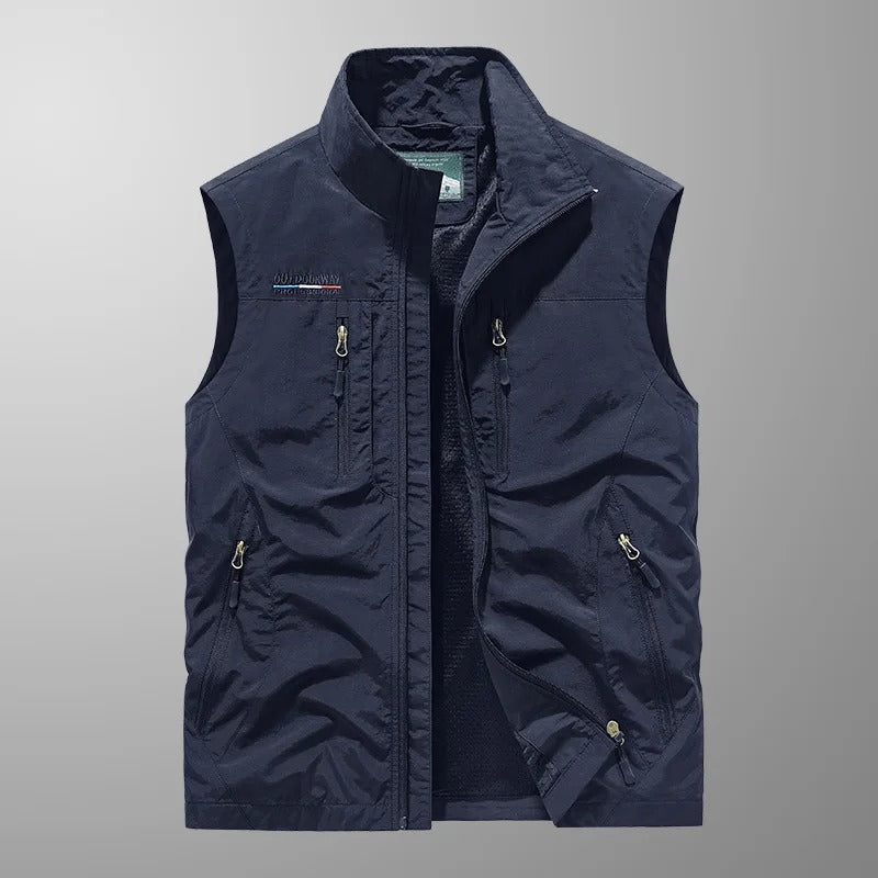 Ryan | Gilet Outdoor da Uomo con Zip Intera