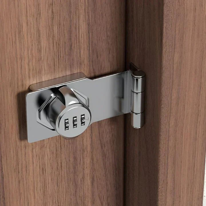 Serratura a combinazione per porte senza chiave
