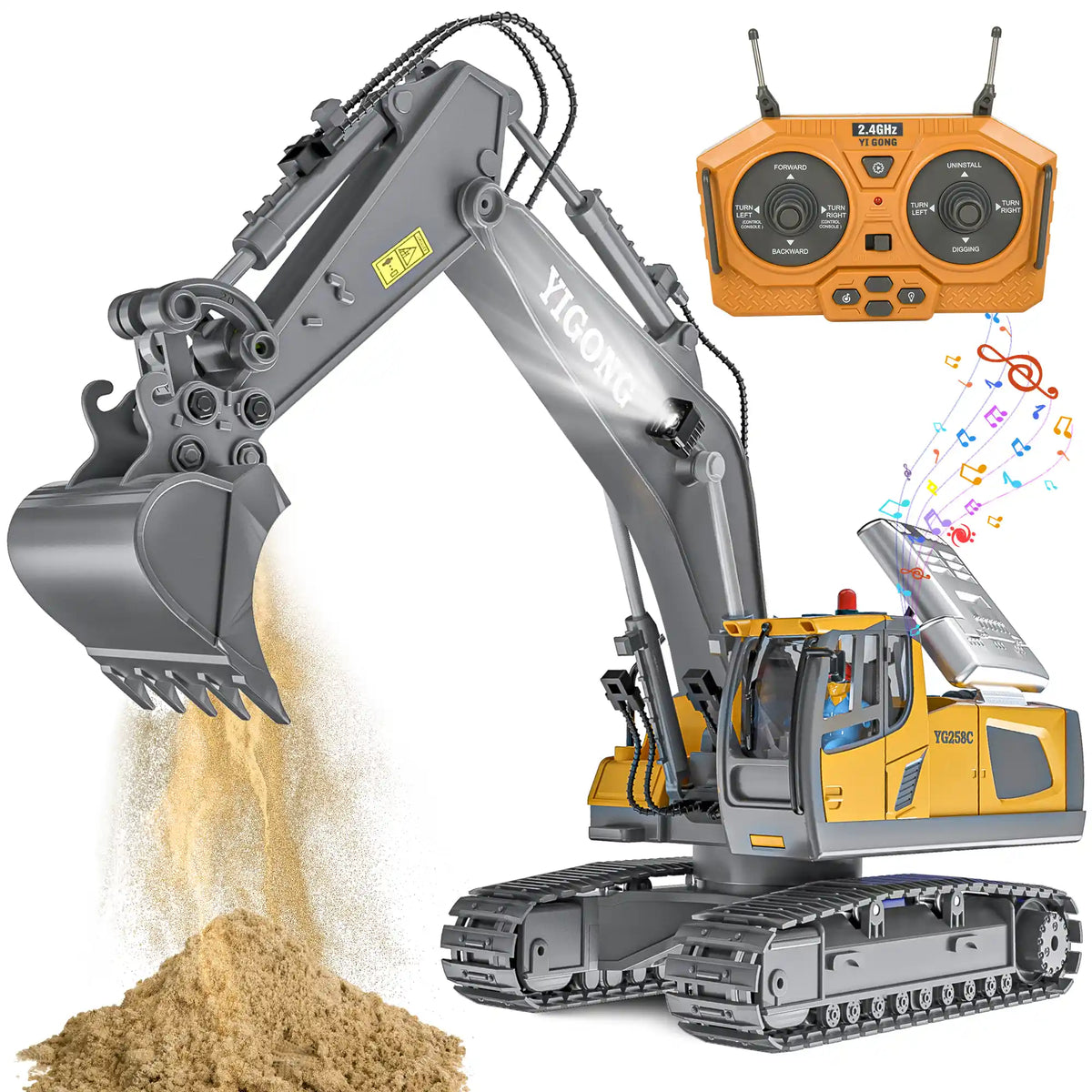 Set di costruzione RC con 4 veicoli