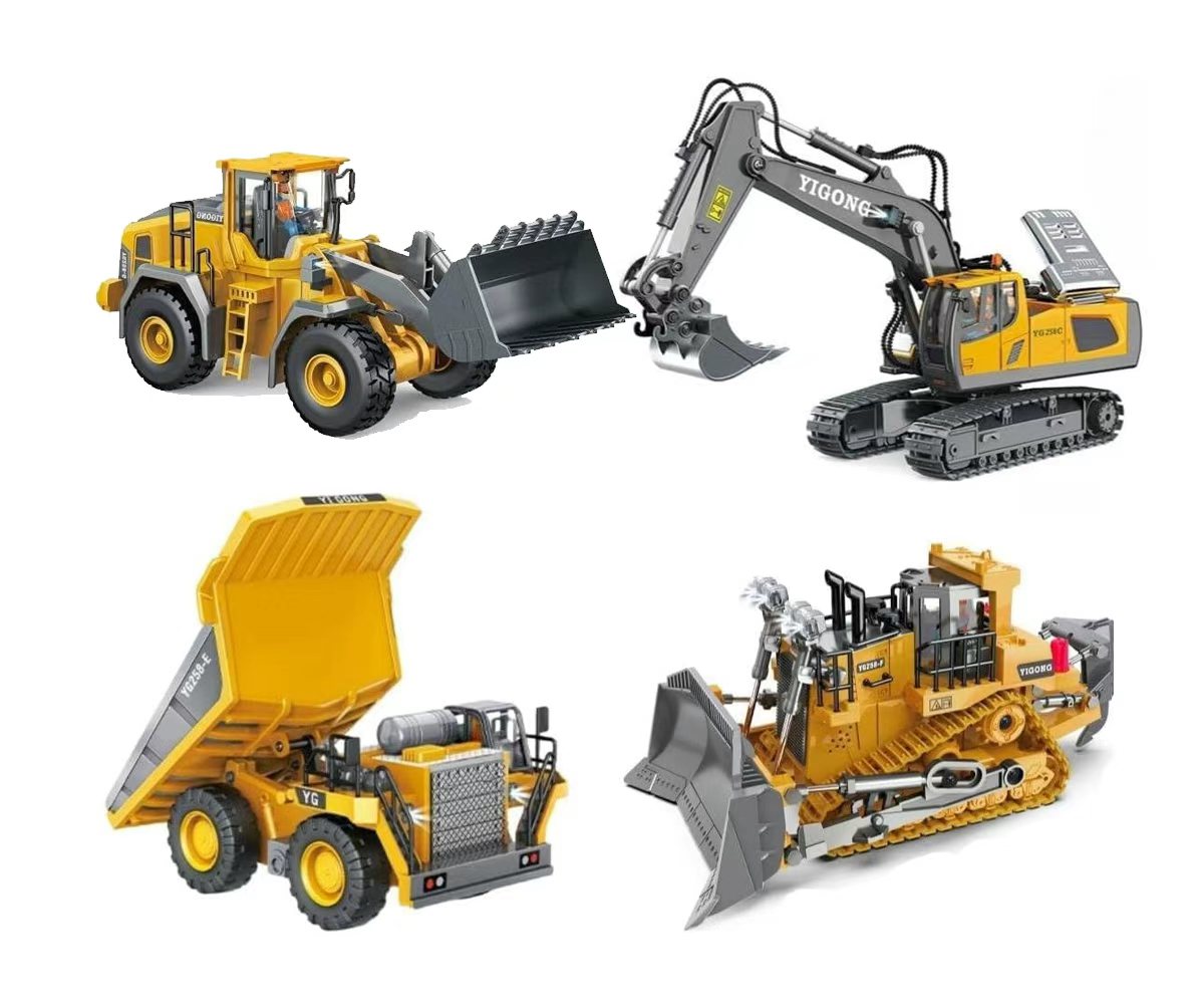 Set di costruzione RC con 4 veicoli