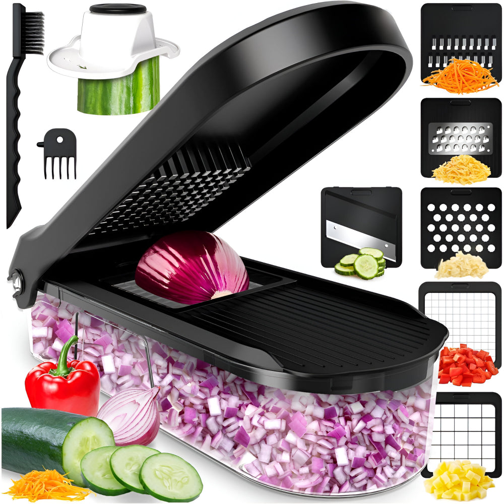 Set tritatutto manuale per alimenti e verdure