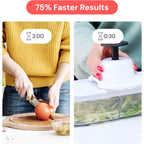Set tritatutto manuale per alimenti e verdure