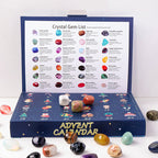 Calendario dell'Avvento in pietra natalizia