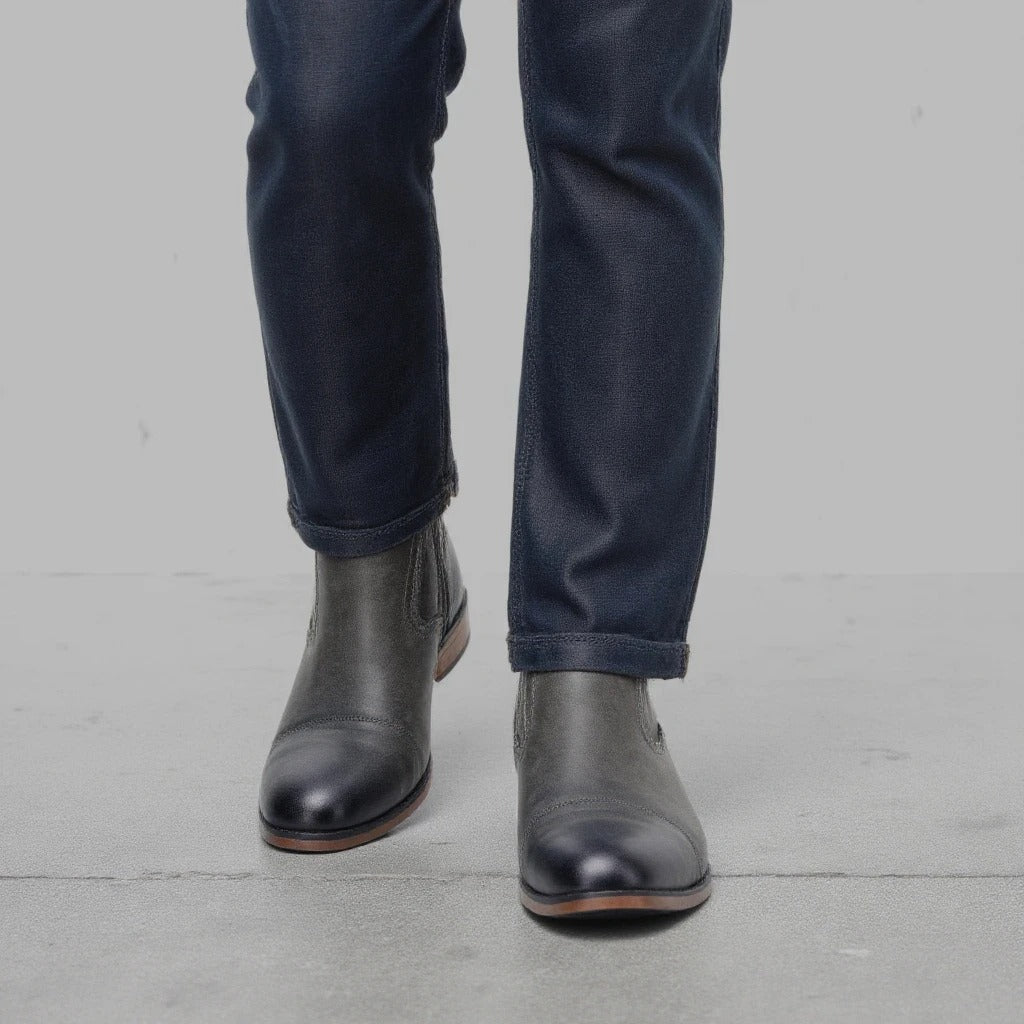 Stivaletti Chelsea eleganti da uomo con cerniera laterale: eleganti e comodi