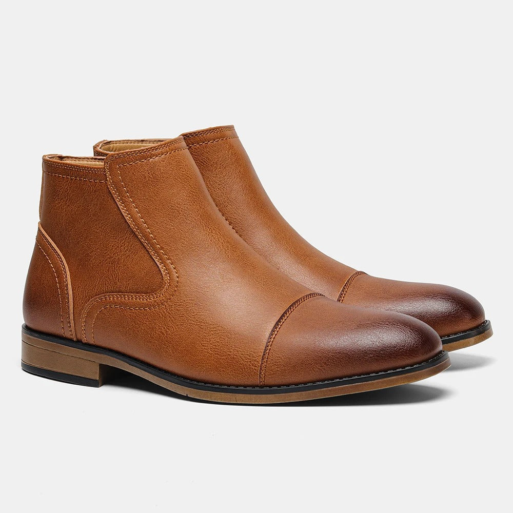 Stivaletti Chelsea eleganti da uomo con cerniera laterale: eleganti e comodi