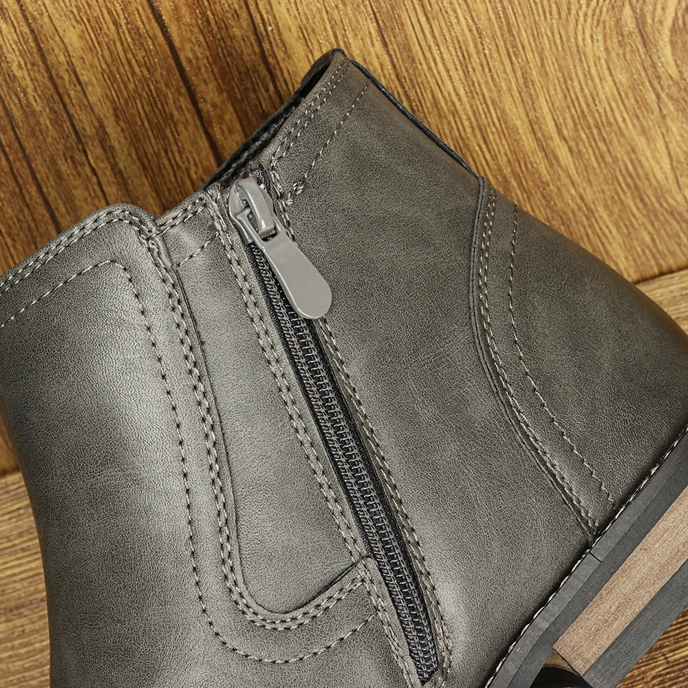 Stivaletti Chelsea eleganti da uomo con cerniera laterale: eleganti e comodi