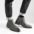 Stivaletti Chelsea eleganti da uomo con cerniera laterale: eleganti e comodi