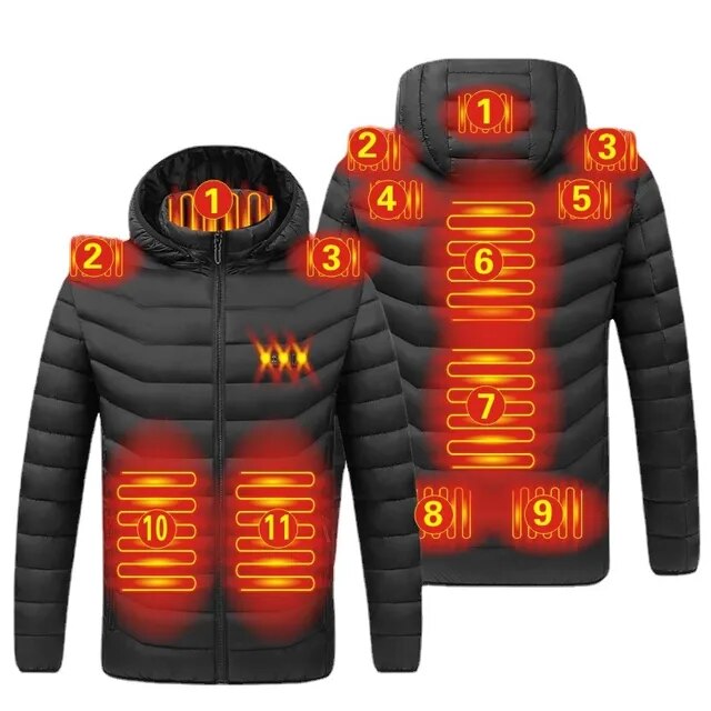 Giacca riscaldata intelligente | Giacca con termostato USB