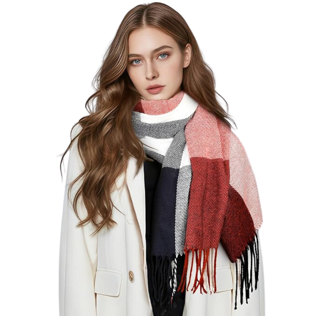 Sciarpa invernale in morbido cashmere - Martha