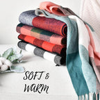 Sciarpa invernale in morbido cashmere - Martha