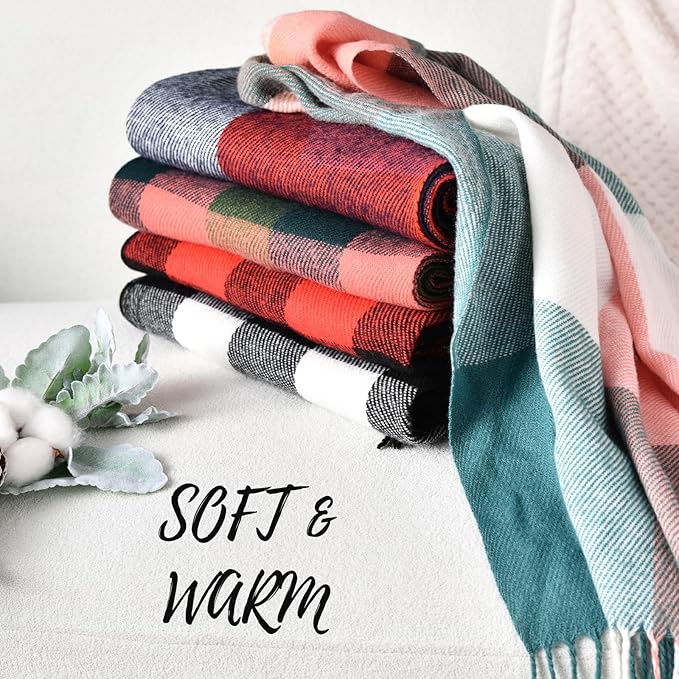 Sciarpa invernale in morbido cashmere - Martha