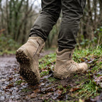 Anfibi da uomo con zip laterale – Stivali tattici da trekking