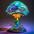 AuraGlass – Lampada magica in vetro colorato per un'atmosfera rilassante