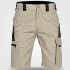 Bermuda cargo da uomo - Bermuda al ginocchio - Bermuda da trekking con tasca con zip