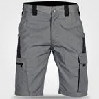 Bermuda cargo da uomo - Bermuda al ginocchio - Bermuda da trekking con tasca con zip