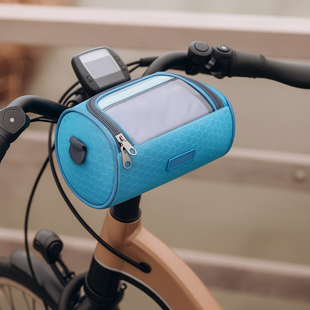 Borsa da manubrio per bici | Borsa bici impermeabile con touchscreen | Tourix
