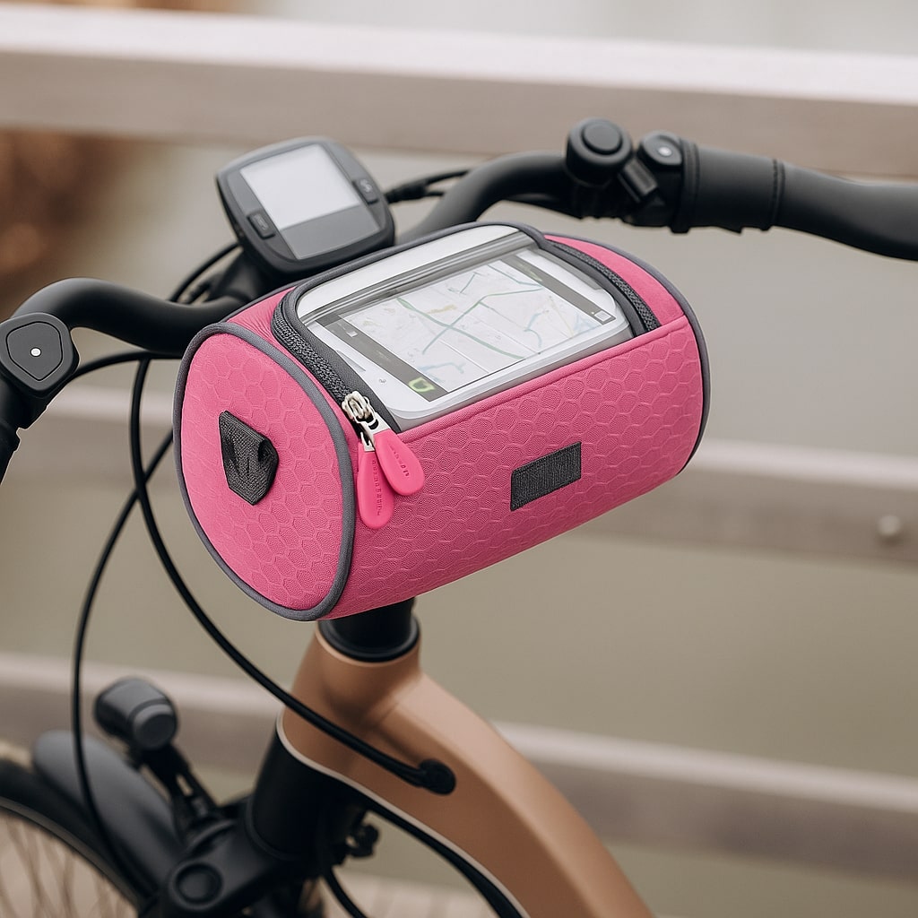 Borsa da manubrio per bici | Borsa bici impermeabile con touchscreen | Tourix
