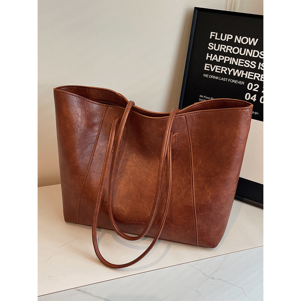 Borsa tote in pelle premium