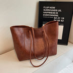 Borsa tote in pelle premium