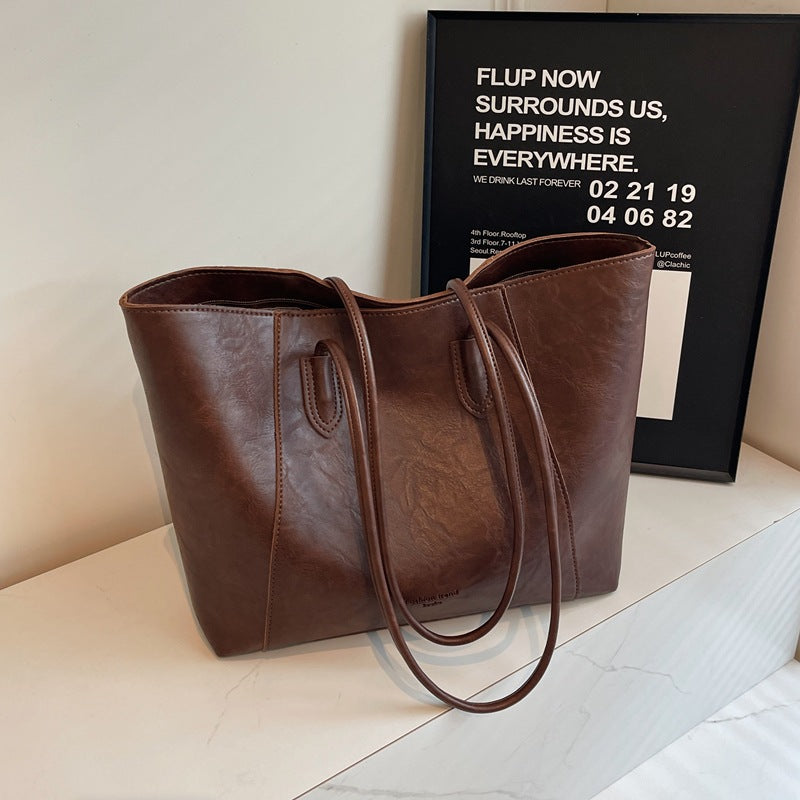 Borsa tote in pelle premium