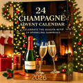 Calendario dell'Avvento Conto alla Rovescia Champagne 2026