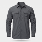 Camicia da trekking da uomo con maniche staccabili